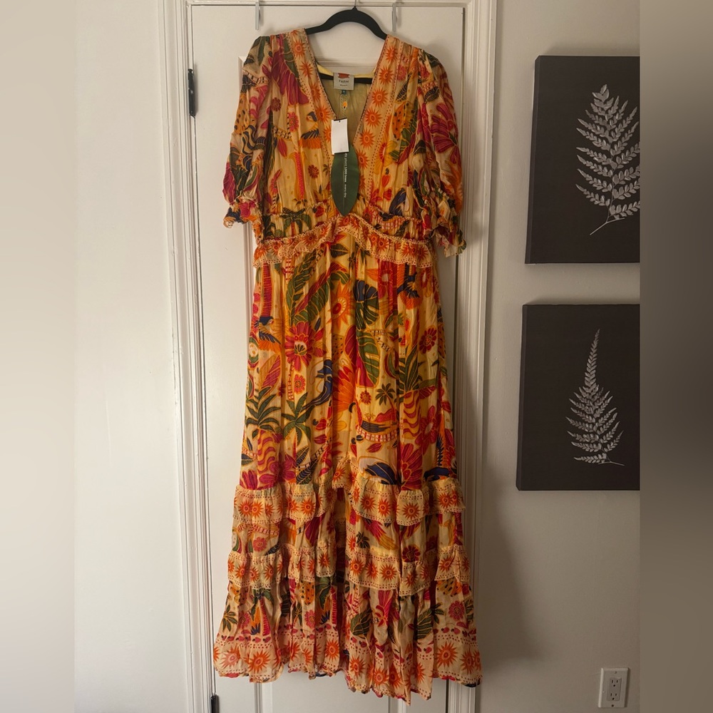 FARM Rio Floral Maxi Dress